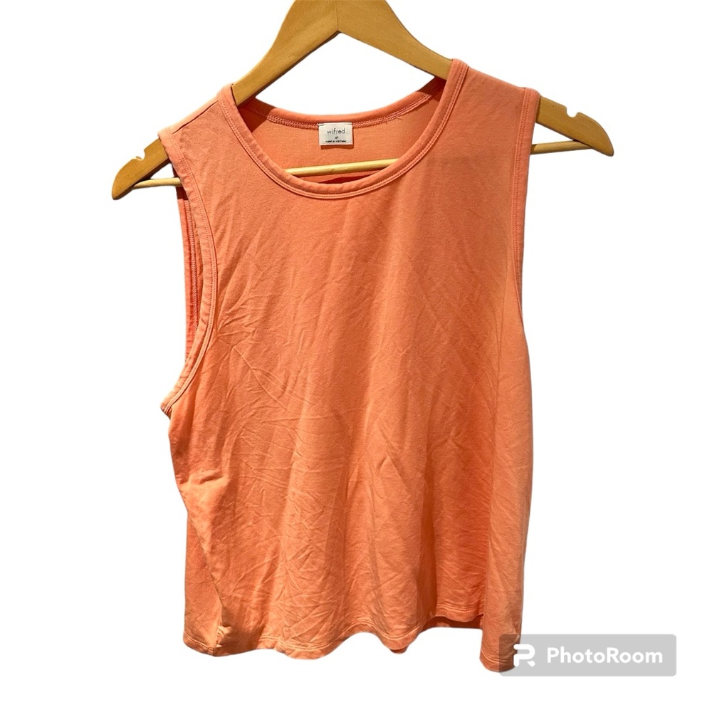 Wilfred Aritzia Flowy Melon Tank Top Size Medium